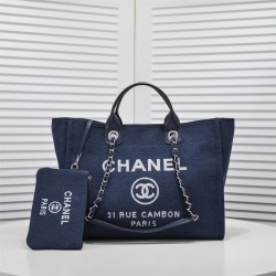Chanel New Shopping Tote Beach Bag