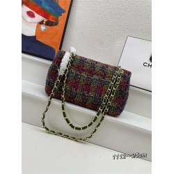 Chanel Tweed Wool Bag